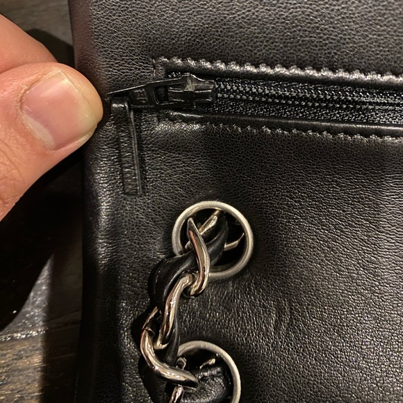 CHANEL Large Quilted Lamb Leather Classic Flap Handbag - Picture 7 of 16